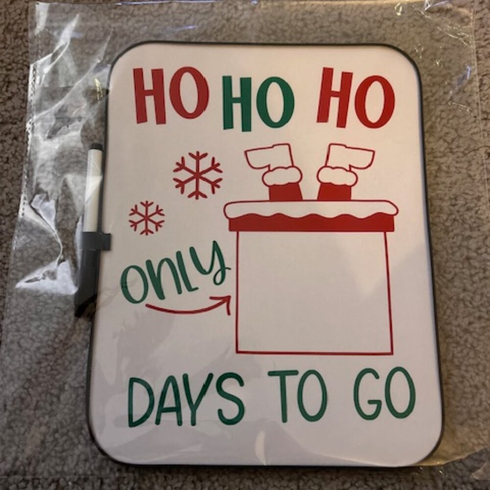 Ho Ho Ho Christmas Countdown - NWT